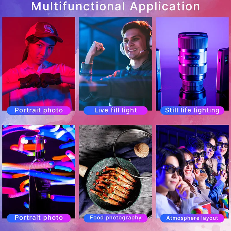 Lampe vidéo RGB