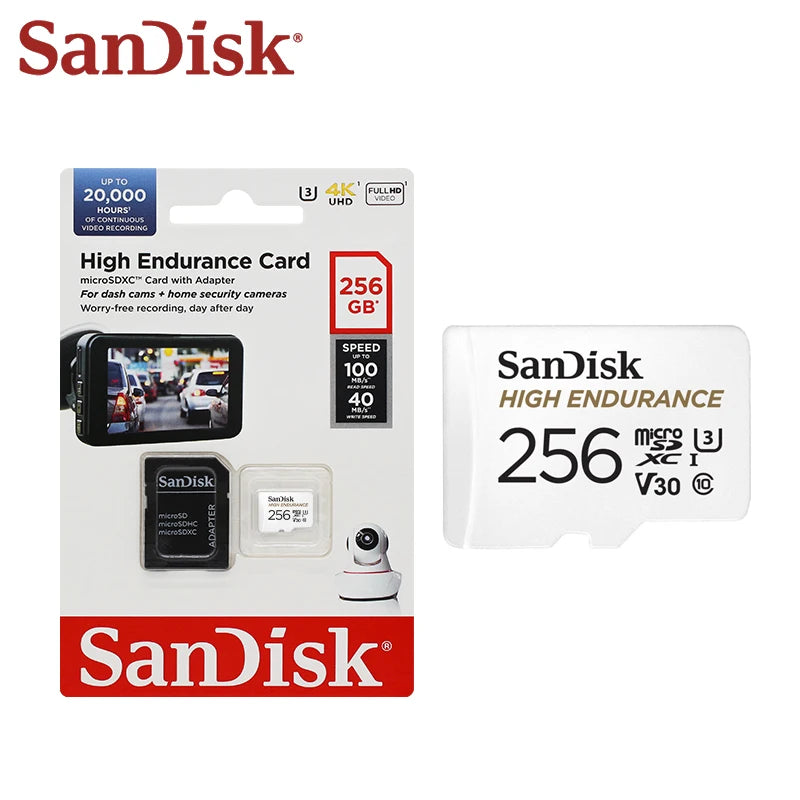 Carte microSD SanDisk High Endurance
