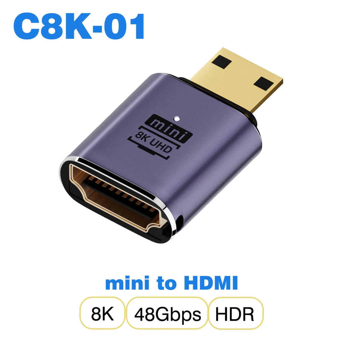Adaptateur HDMI, mini-HDMI ou micro-HDMI