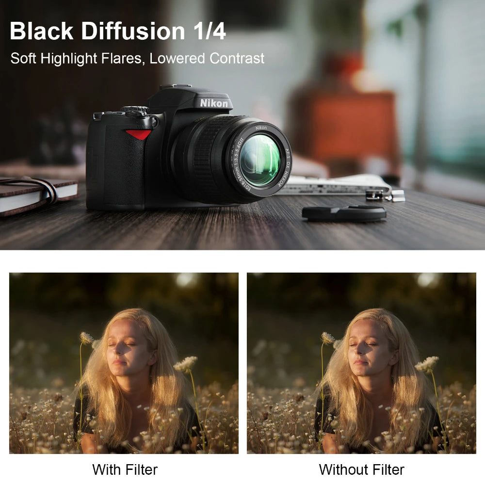 ARTCISE Black Mist Diffusion 1/4 Filter