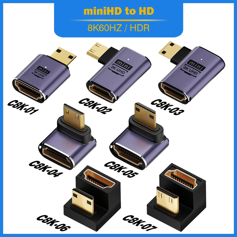 Adaptateur HDMI, mini-HDMI ou micro-HDMI