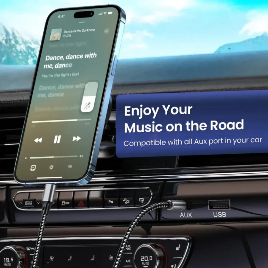 Câble audio USB-C vers jack 3,5 mm