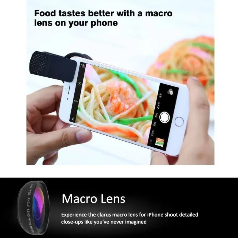 Objectif 2-en-1 pour iPhone