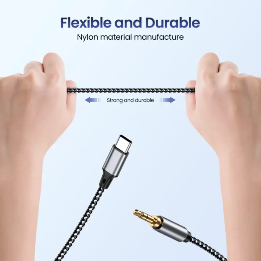 Câble audio USB-C vers jack 3,5 mm